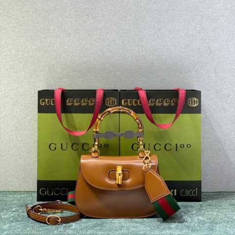 Gucci Bamboo 1947 small top handle bag 675797 10ODT 2579