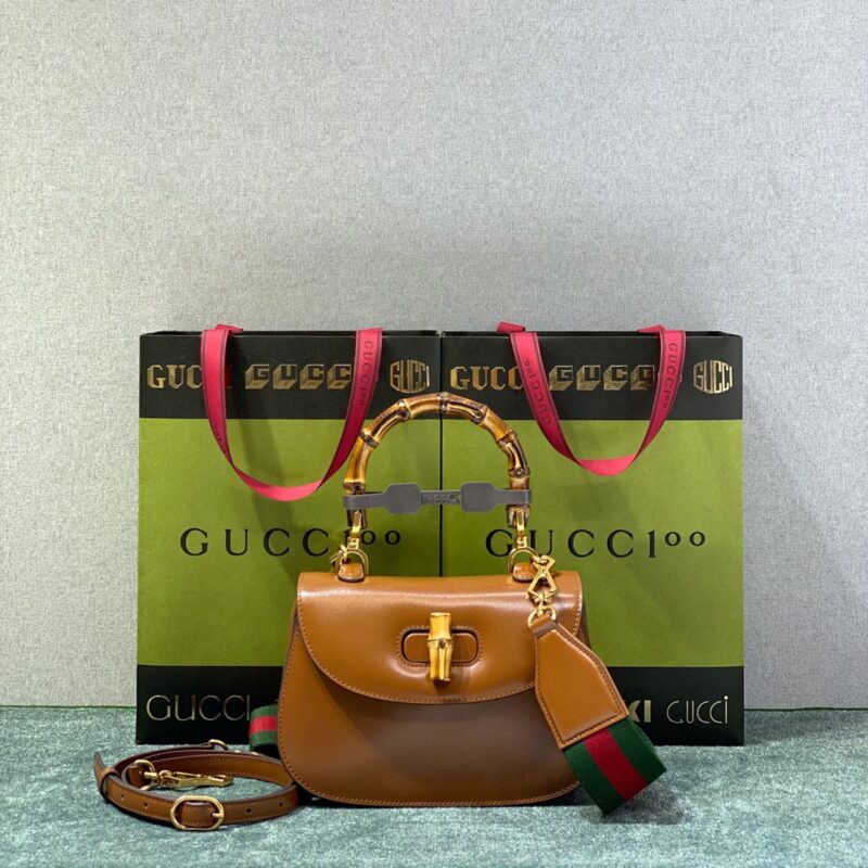 Gucci Bamboo 1947 small top handle bag 675797 10ODT 2579