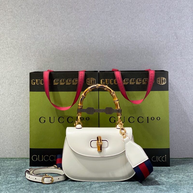 Gucci Bamboo 1947 small top handle bag 675797 10ODT 8454