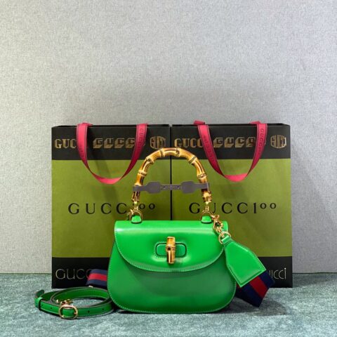 Gucci Bamboo 1947 small top handle bag 675797 10ODT 3384