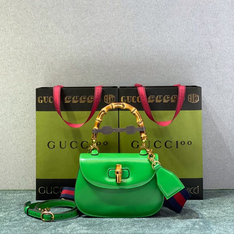 Gucci Bamboo 1947 small top handle bag 675797 10ODT 3384