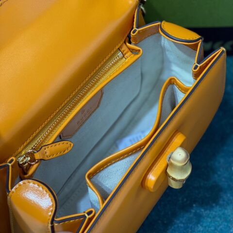 Gucci Bamboo 1947 small top handle bag 675797 10ODT 7769