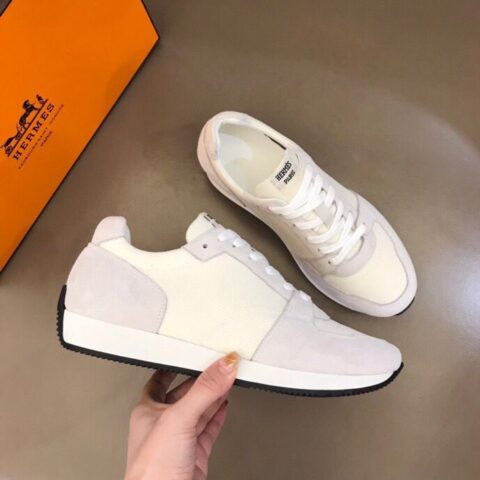 HERMES爱马仕    H2022专柜新款Crew男士休闲运动鞋