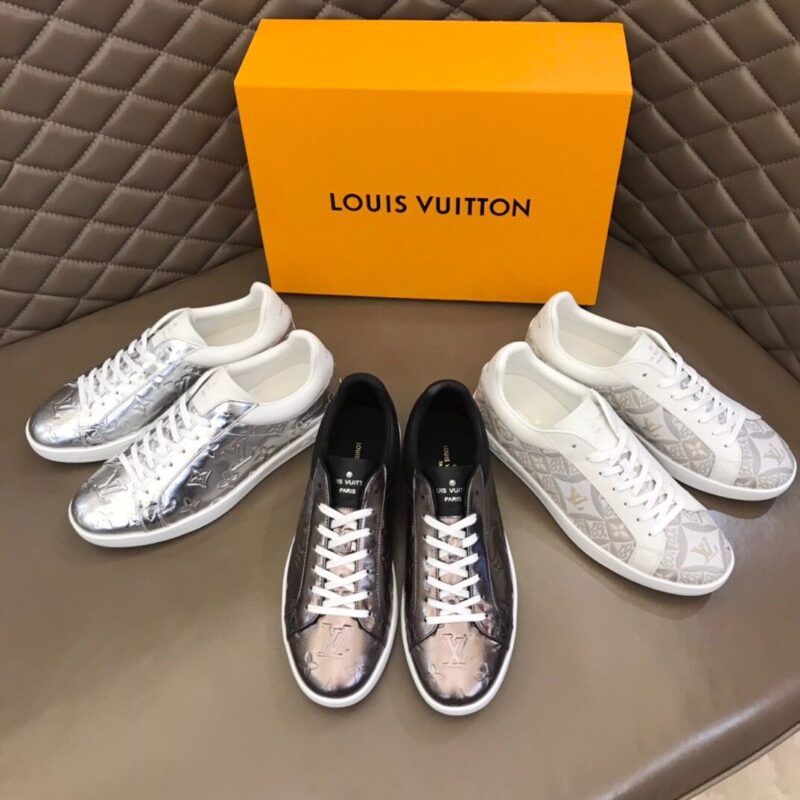 LV/路易威登   意大利进口水染小牛皮内里男士经典休闲运动鞋