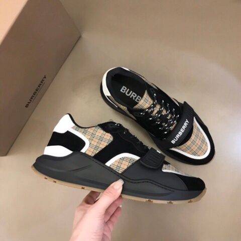 Burberry巴宝莉    B家2022新色男士增高运动鞋