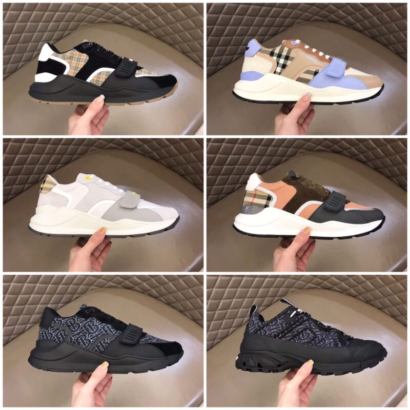 Burberry巴宝莉    B家2022新色男士增高运动鞋