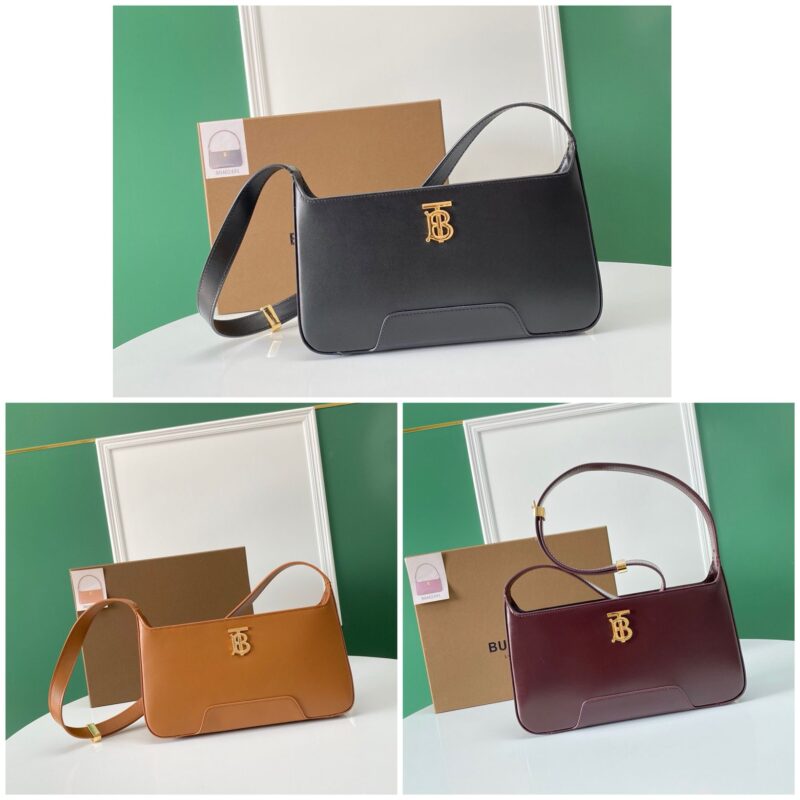 Burberry巴宝莉标志性金属logo肩背包