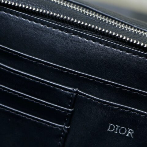 DIOR Oblique印花搭配肩带手拿包 2OBBC119YSE_H05E