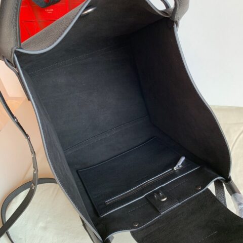 CELINE荔枝纹小牛皮中号Bigbag 183313黑色