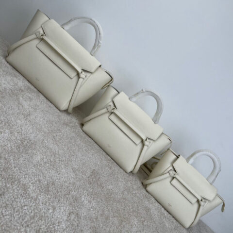 CELINE Belt白色掌纹鲶鱼包189103 189153 189003 194263