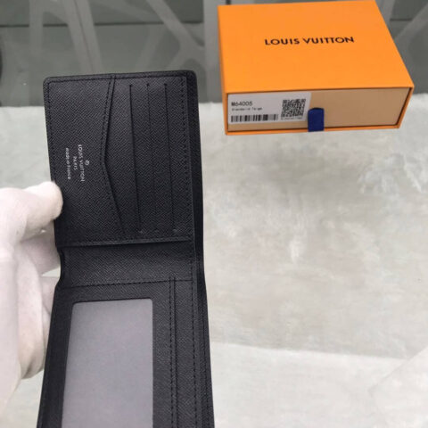 Louis Vuitton LV Taiga皮革SLENDER ID 钱夹 M64005