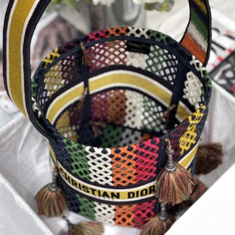 DIOR迪奥 D-Bubble 水桶包 M1276多色网眼