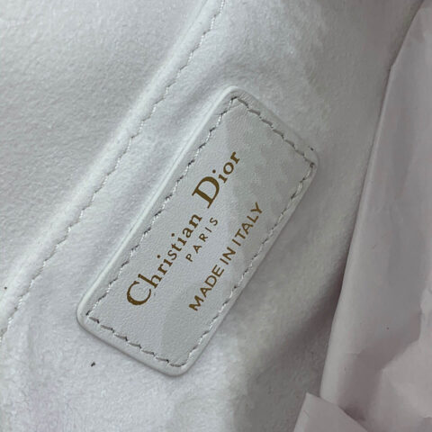 DIOR迪奥羊皮革藤格纹 Vibe Hobo 手袋 M7201ONOA_M879