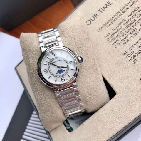 艾美FIABA系列月相原装瑞士ETA机芯女士腕表