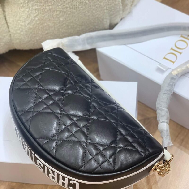DIOR迪奥羊皮革藤格纹 Vibe Hobo 手袋 M7201ONOA_M911