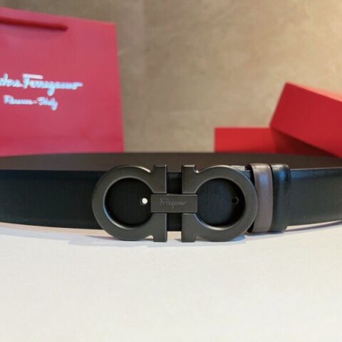 Ferragamo 菲拉格慕    2022最新款式商务精英男士3.5cm腰带