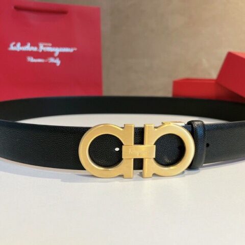 Ferragamo 菲拉格慕    2022最新款式商务精英男士3.5cm腰带