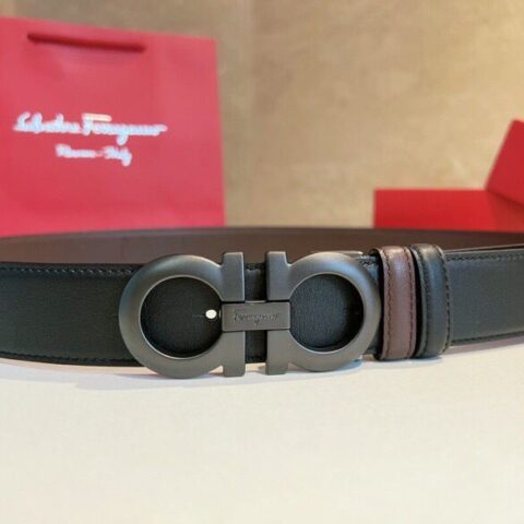 Ferragamo 菲拉格慕    2022最新款式商务精英男士3.5cm腰带