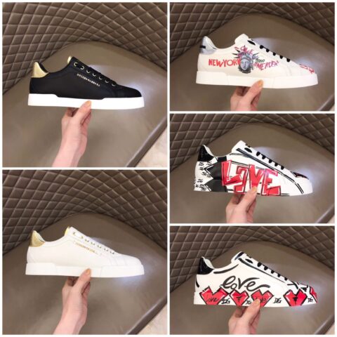 DG杜嘉班纳   进口原版牛皮高端精品男士休闲运动鞋