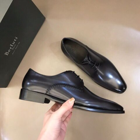 Berlui/布鲁缇   固特异手工款精品男士皮鞋