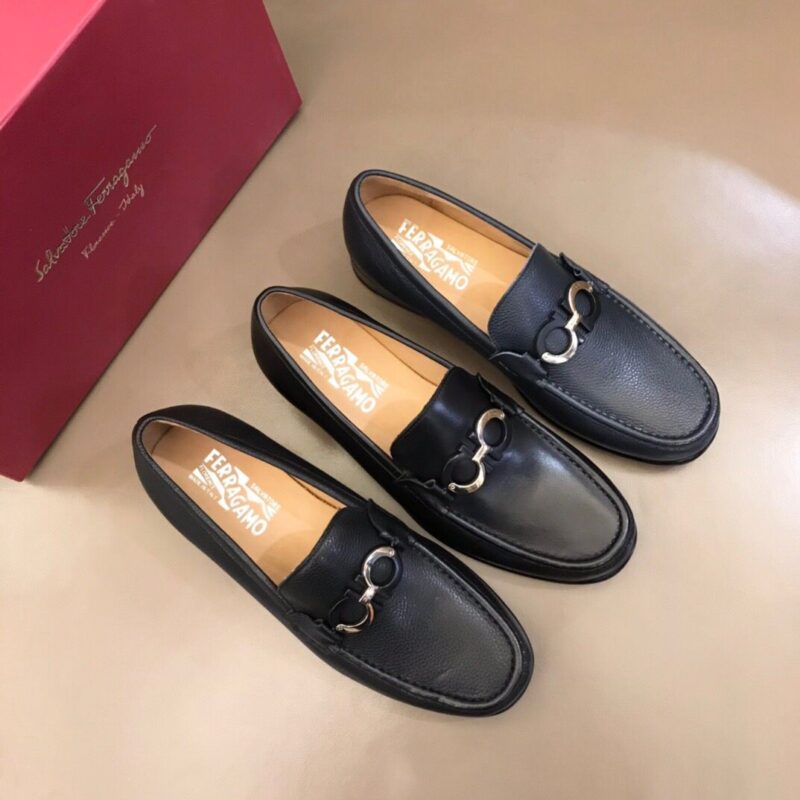 Ferragamo 菲拉格慕   意大利进口牛皮皮胚高端男士正装鞋休闲皮鞋