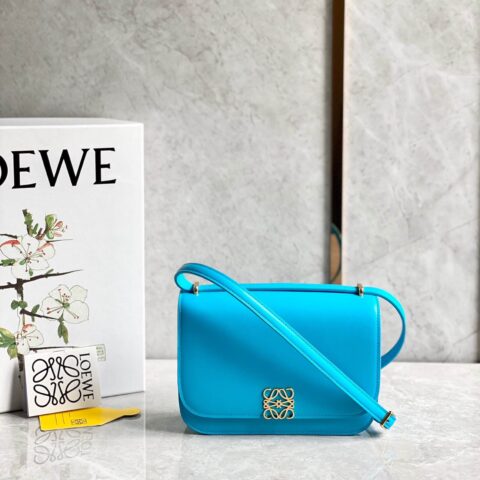LOEWE罗意威 最新款Goya Bag 小号蓝色0666
