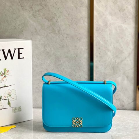LOEWE罗意威 最新款Goya Bag 中号蓝色0665