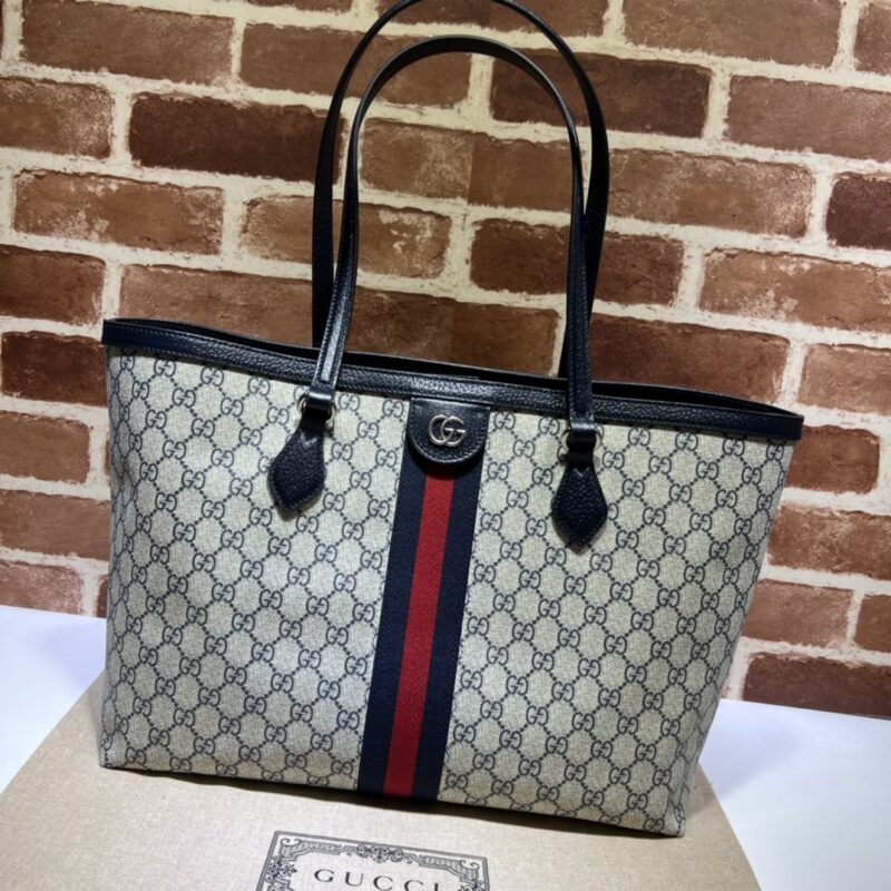 GUCCI古驰Ophidia系列中号GG托特包631685
