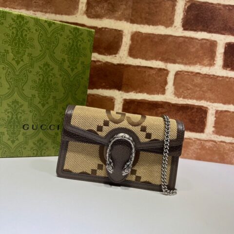 GUCCI古驰Dionysus系列饰超级双G图案超迷你手袋476432