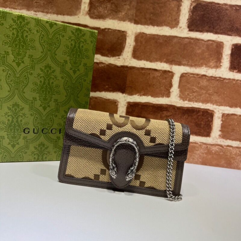 GUCCI古驰Dionysus系列饰超级双G图案超迷你手袋476432