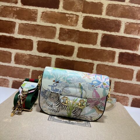 GUCCI古驰中国新年系列Gucci马衔扣1955系列迷你手袋677266