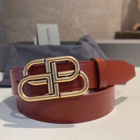 balenciaga巴黎世家  3.0cm锁扣BB腰带