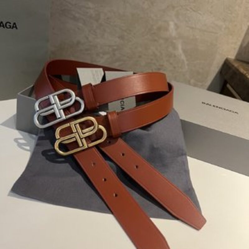 balenciaga巴黎世家  3.0cm锁扣BB腰带
