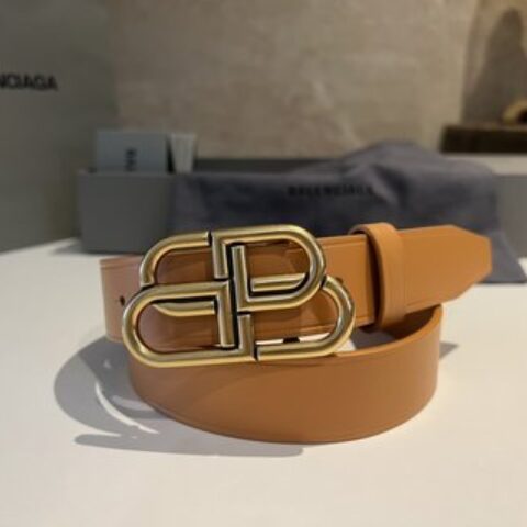balenciaga巴黎世家  3.0cm锁扣BB腰带