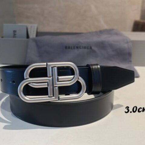 balenciaga巴黎世家  3.0cm锁扣BB腰带