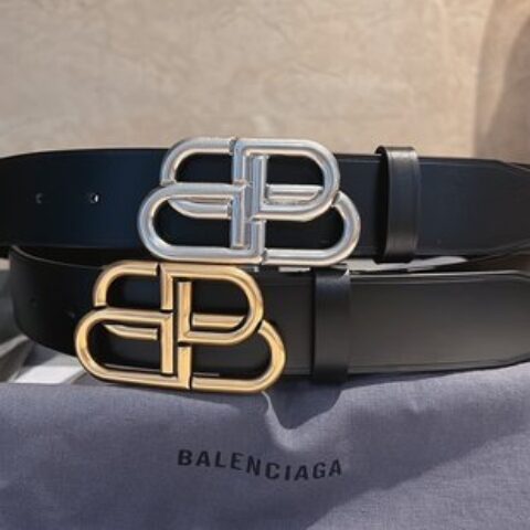 balenciaga巴黎世家  3.5cm锁扣BB腰带