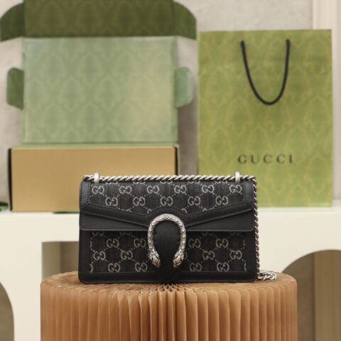 GUCCI Dionysus丹宁牛仔布小号肩背包499623 UN3BN 1274