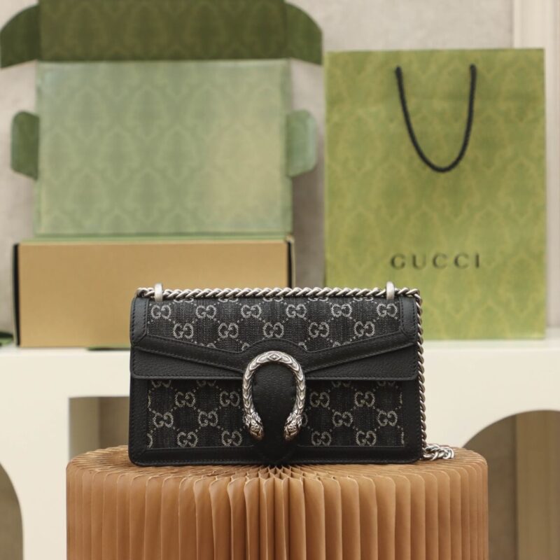 GUCCI Dionysus丹宁牛仔布小号肩背包499623 UN3BN 1274