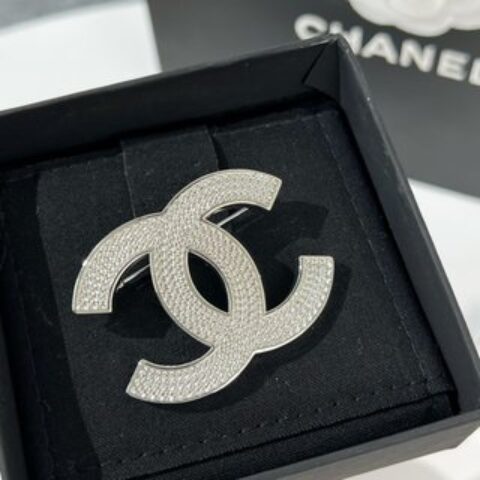 新款☑️CHANEL香奈儿双c胸针