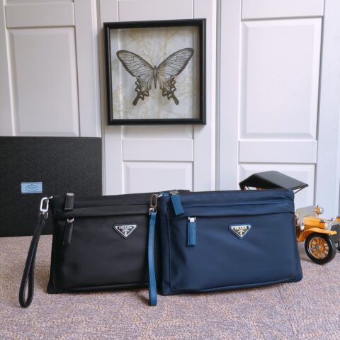 PRADA普拉达进口尼龙新款布手包2NH007