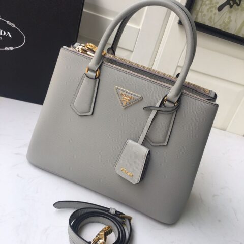 PRADA普拉达进口Saffiano皮革材质杀手包1BA232