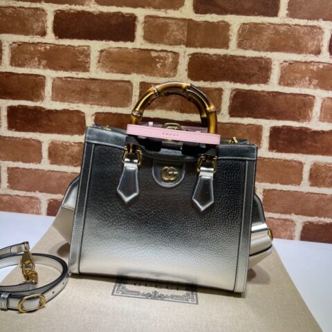 GUCCI古驰Diana竹节小号托特包702721