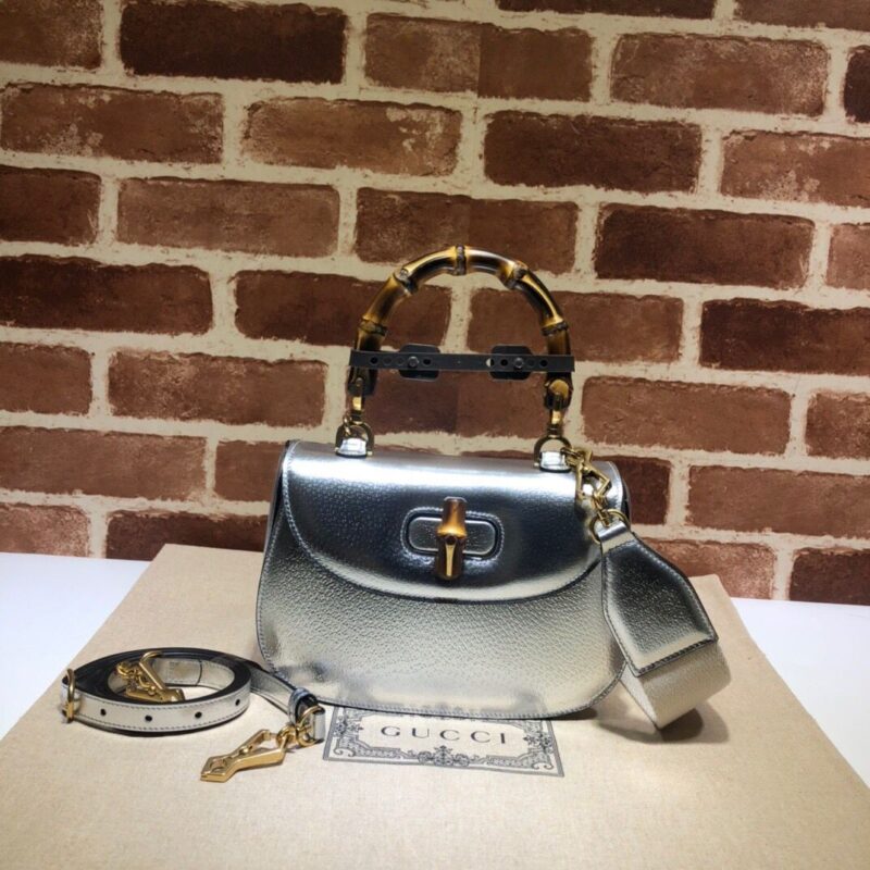 GUCCI古驰竹节小号手提包675797