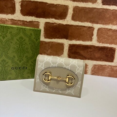 GUCCI古驰马衔扣1955系列卡包621887