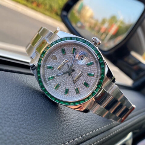 TW新品再次推出豪气DATEJUST系列——日志型密镶钻面特别款腕表