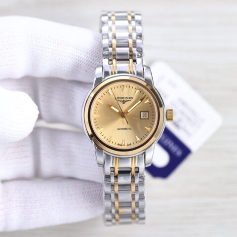 新版：LONGINES／浪琴-索伊米亚系列 L4、263．3一7、机械女表。