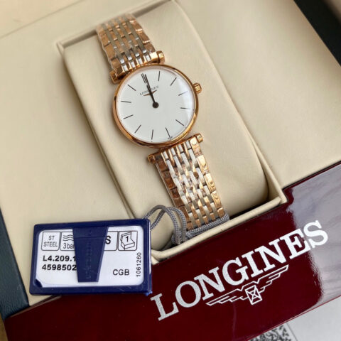 超薄4mm～浪琴嘉岚系列-优雅奢华女士石英腕表