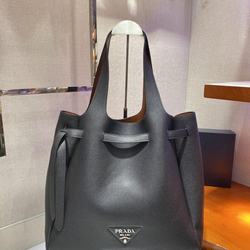 PRADA普拉达柔软鹿皮新款购物袋1BG339