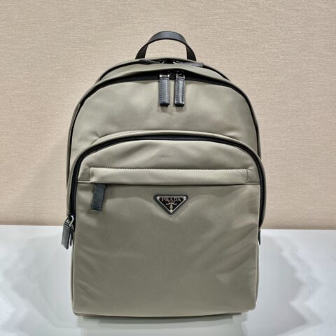 PRADA普拉达进口尼龙布料双肩背包2VZ048