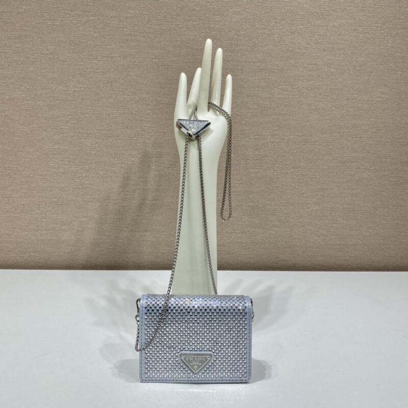 PRADA普拉达项链水晶小包1MR024